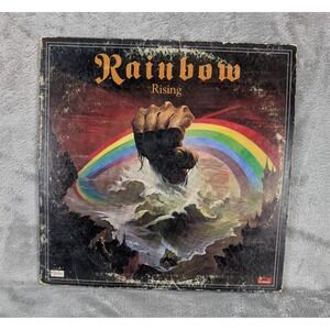 Rainbow "Rising" LP Vinyl Record 1976 Press